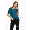 Women's Fashion spandex cotton short sleeve polo shirt